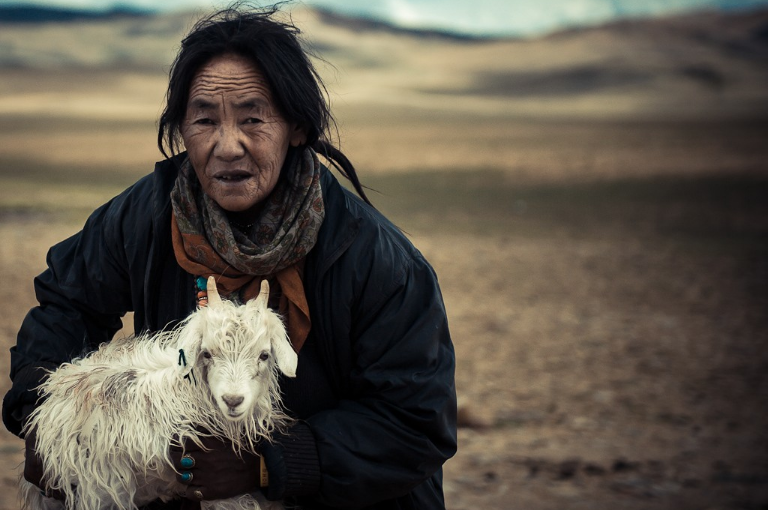 Tibetští nomádi v indickém Čhangtangu