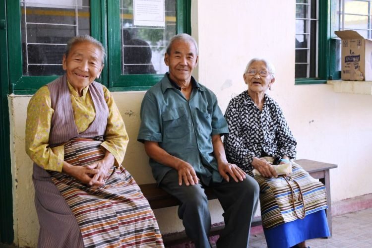 Domov pro tibetské seniory - THF Mussoorie