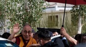 Přednáška Dalajlamy v Dharamsale