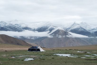 Nomadic families from the Changtang region