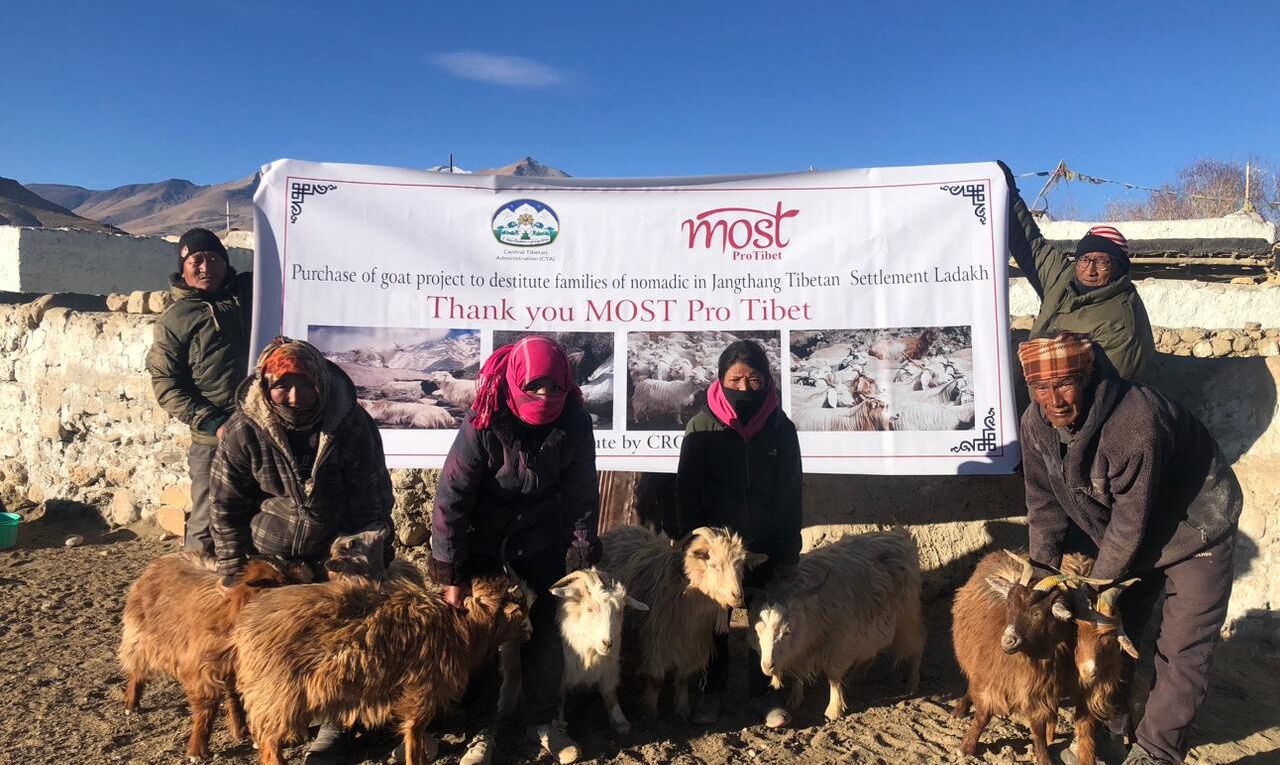 Využití daru 2023 – Koza ProTibet