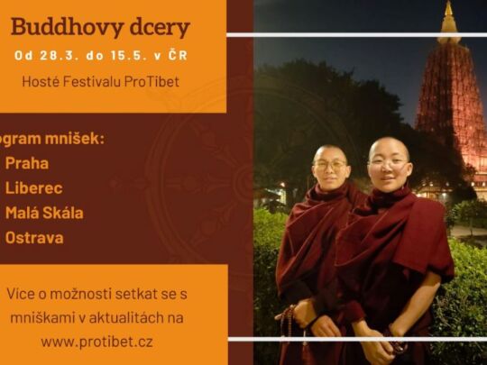 Buddhistické mnišky v ČR – Program